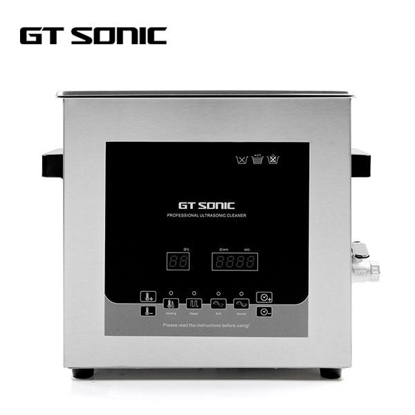 líquido de limpeza 200W ultrassônico pequeno com o tanque 9L 304 de aço inoxidável
