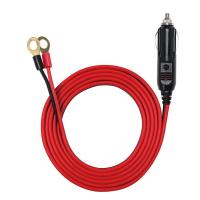 Cable de carregamento de 12 V do isqueiro de cigarro para o terminal de anel do carro