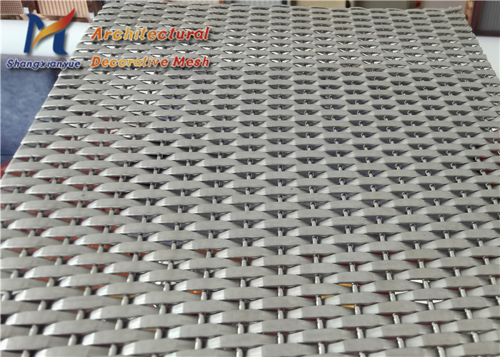 1.6mm непрозрачный фасад гофрировал сплетенный нержавеющая сталь 304 10mm