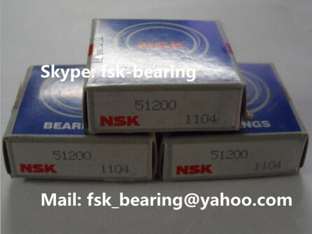 Miniature 51200  Plane Thrust Ball Bearing Vertical Water Pump Reducer Bearing