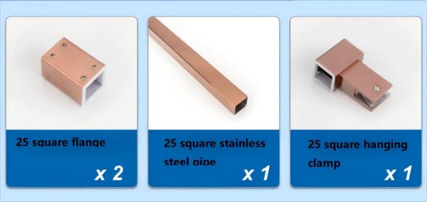 Customizable Shower Door Wall Profile Rustproof Bathtub Sliding Door Frame