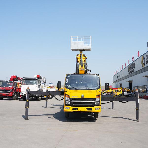 40m 50m High Altitude Operation Truck , Aerial Manlift Bucket Truck