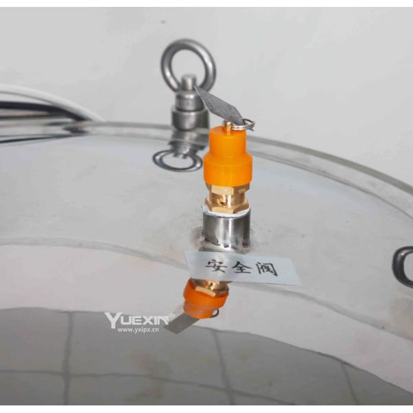 Medidas precisas de regla de acero con equipo de prueba de inmersión en acero inoxidable