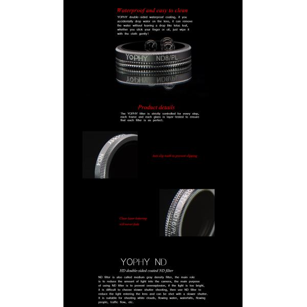 Custom Dji Polarizing Filter , Outlook Polar Pro Phantom Filters For DJI MAVIC 2 ZOOM
