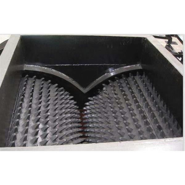 Small Laboratory Glass Double Roller Crusher with Adjustable Discharge Size 0-40mm
