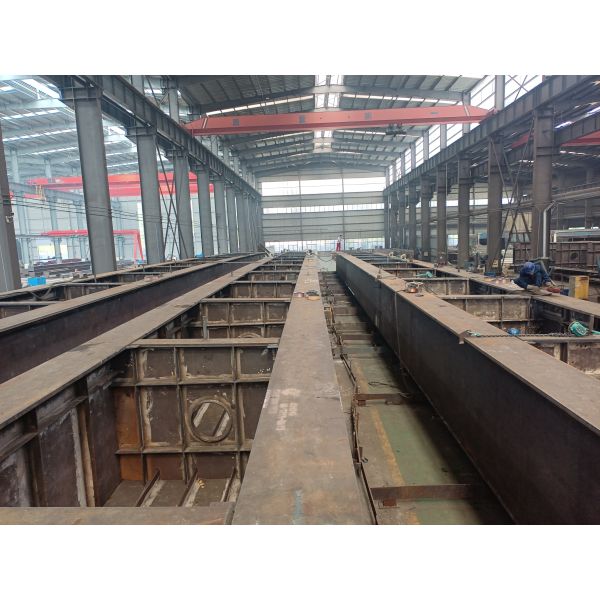 Anti Fatigue Steel Girder Railway Bridge 100M Large Span Steel Modular Building
