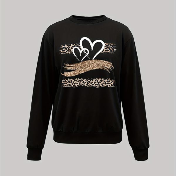 Relaxed Women Sweatshirt Crew Sweatshirt Stylish Hoodies For Women OEM