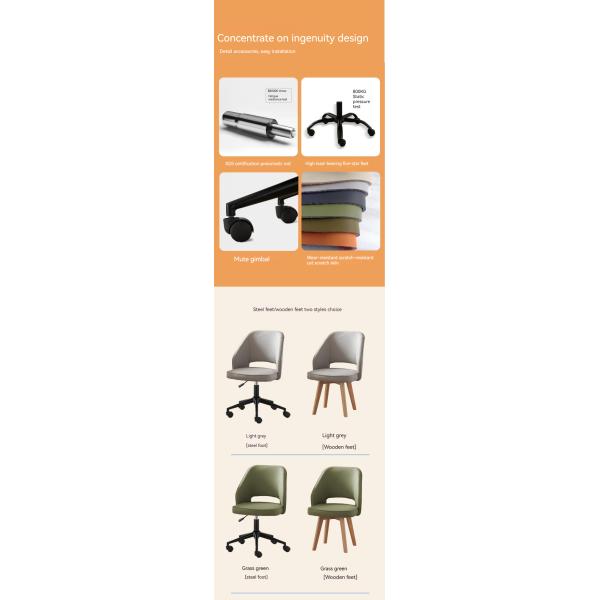 Technical Leather Office Furniture Manager Swivel Ergonomic Computer Meeting Chair