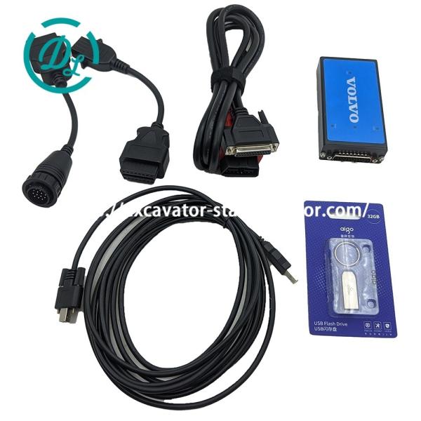 Kit d'outils de diagnostic pour excavatrice EexcavaStart Volvo 88890300 88890400 24V