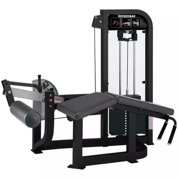 Weight Stack Pin Loaded Leg Curl And Extension Machine For Strength Training Exercise