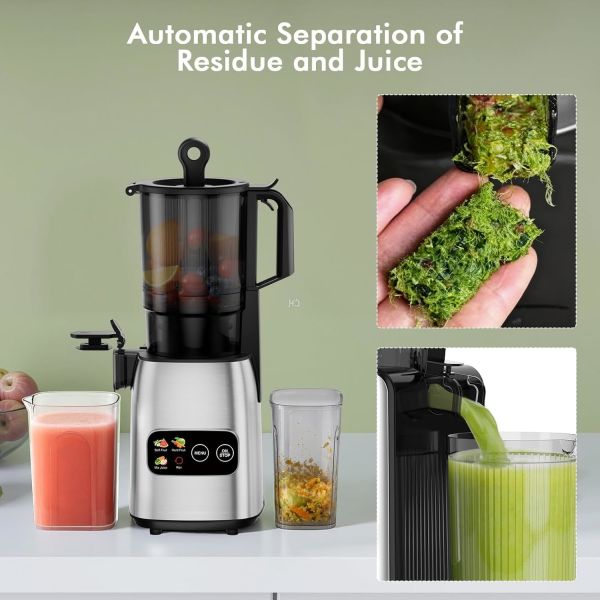 Larger Masticating Juicer Machines For Whole Vegetables Fruits , Cold Press Juicer Machines