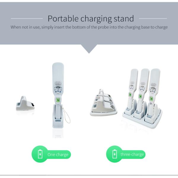 7V Handheld Metal Detector For People Temperature Measurement