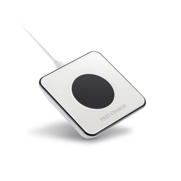 Fast Wireless Charger With LED Light For Samsung iPhone 5V/2A Input Night Light