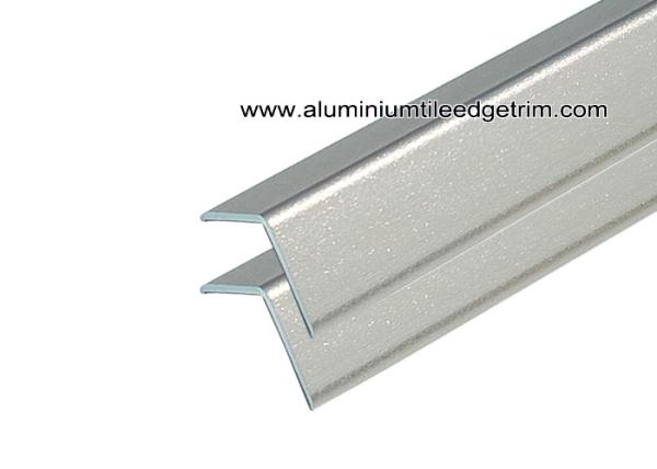Fast Installation 2.5m Length Aluminum Edge Protector With Sand Blasting Rose Gold