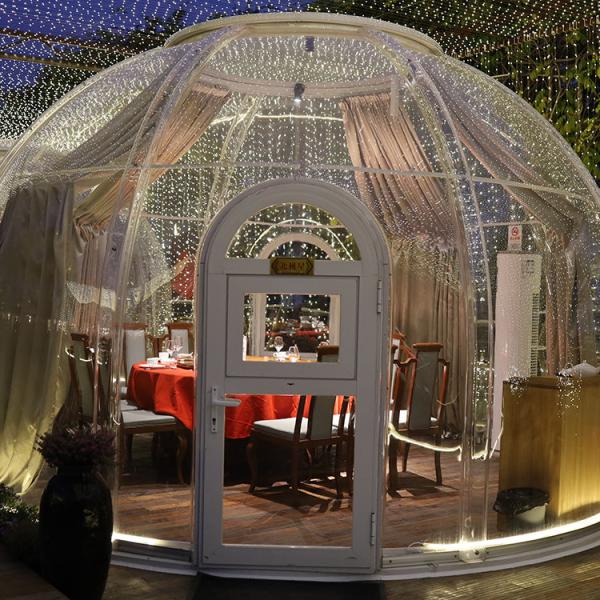 Diameter 5m Garden Igloo Lightweight Bubble Tent Ho Culus Listed
