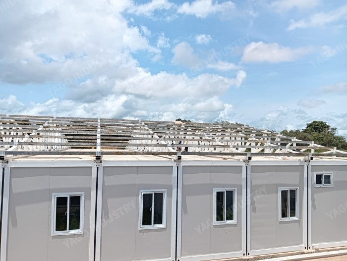 Economical Sturdy Prefabricated Building Weather Resistant Fast Assemble Onsite Worker Housing Unit
