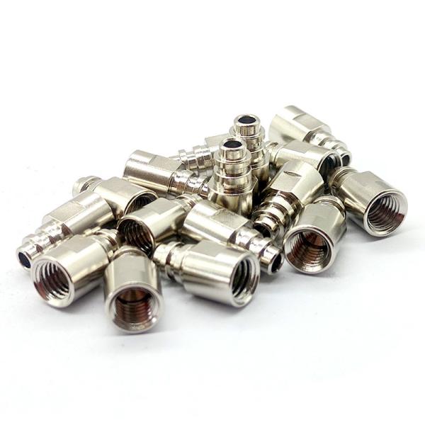 Silver Polished CNC Carbon Steel Parts CNC Machined Parts For Aerospace Automotive Industry