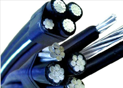 АБК воздушной связки кабелей Ал длинной жизни привязывает изолированные ПВК 0.6