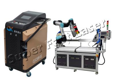 remoção de oxidação do laser das peças de precisão da máquina da limpeza do laser da imagem latente da visão 3D