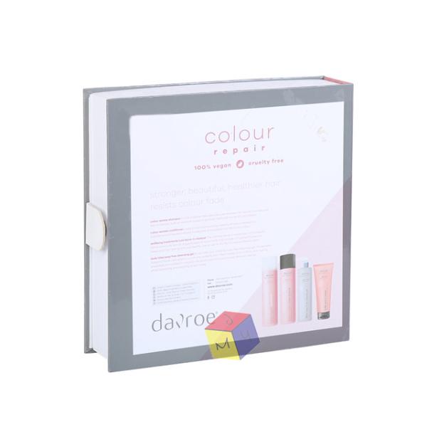 Boîte cadeau pour bouteille de parfum résistant aux UV Boîte cadeau pour huile essentielle à stratification brillante