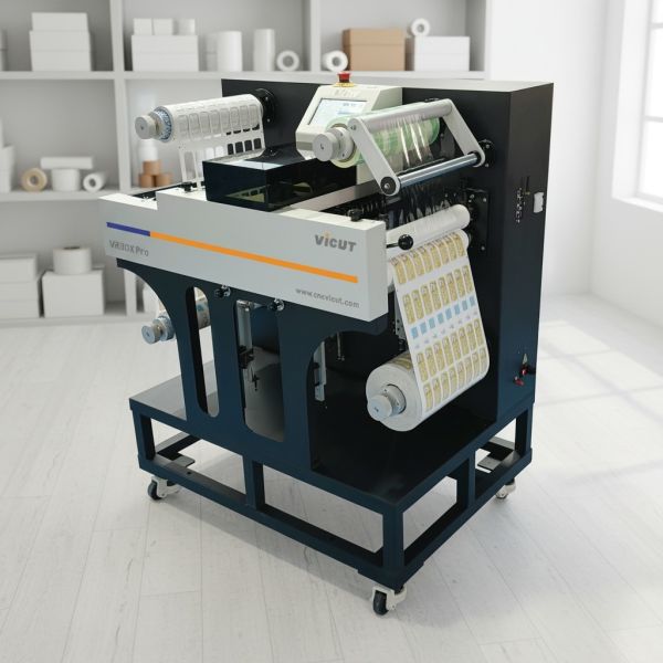 Digital Label Die Cutting Machine Roll Label Finisher  VR30XPro