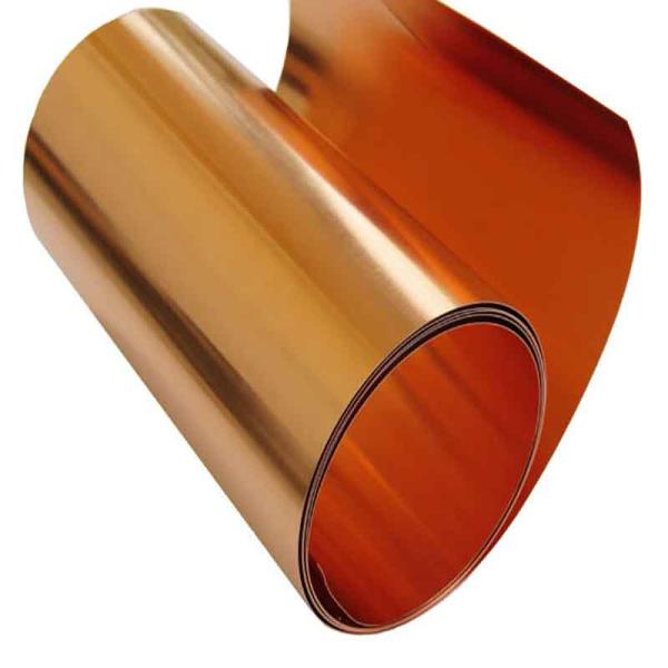 Thin Copper Foil Conductive Strip Roll for Industrial Lithium Batteries-Industrially Processed and Bending Cutting Services