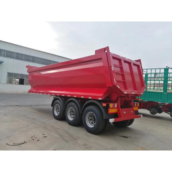 Сталь 32 Cbm 60 тонн U-образный кузов грузовика конечный буксир прицепа грузовика для фермы из Аотгона
