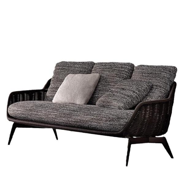 Waterproof Durable Sofa Seat Cushion Covers for Outdoor Rattan Sofa Furniture Sets