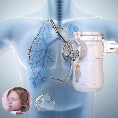 Máquina de nebulizador de rede médica para crianças com baterias USB tipo-c e alcalinas