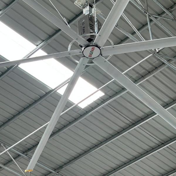 7.3m 24FT Gearbox Industrial HVLS Ceiling Fan for Cowshed Animal Farm Al-Mg Alloy Blades