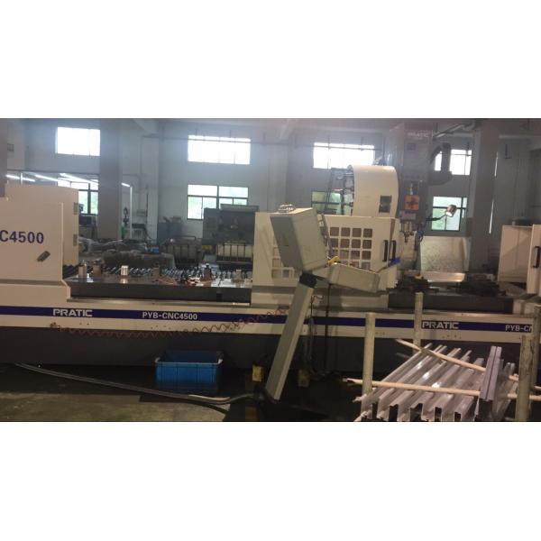 2 metros cinco perfiles de aluminio del disipador de calor del CNC de AXIS que muelen para el sistema de Colling