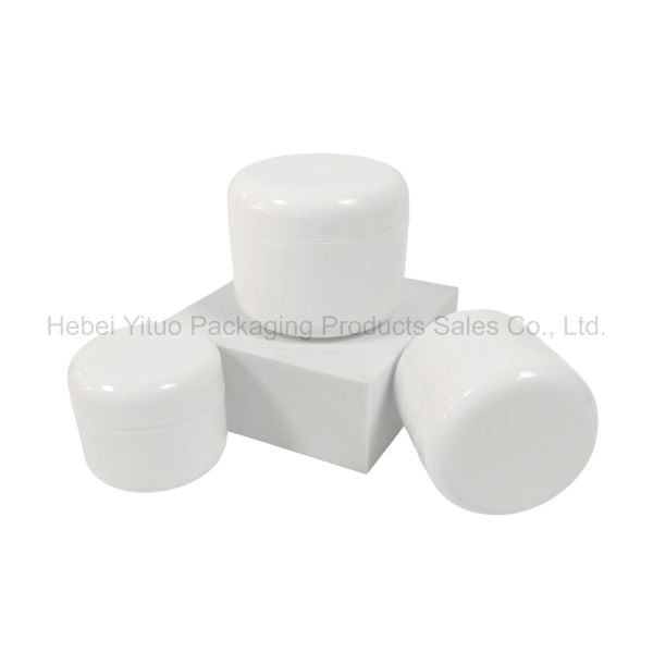 Customizable Cosmetic Cream Jar Available In Multiple Sizes And Colors