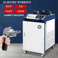 Machine de nettoyage laser portable 1000W 1500W 3000W JPT Pulse à fibre de peinture à l'huile nettoyant au laser