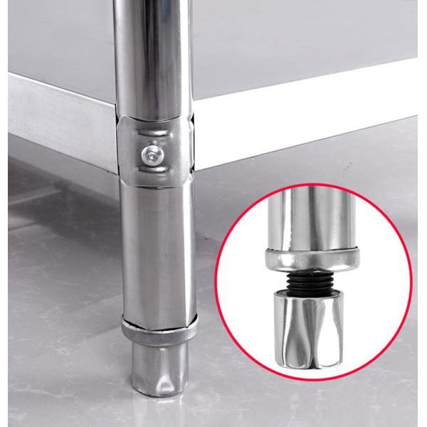 Professional Grade Stainless Steel Workbench for Commercial Restaurants and Kitchens