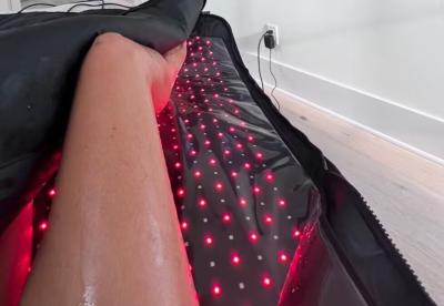 Inóspito Corpo Grande Tamanho Terapia de Luz Vermelha Sauna Saco de Dormir Mochila com LEDs de 660nm 850nm
