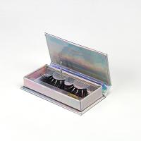 Caixas de empacotamento Lash Box With Logo Custom holográfico da pestana de papel
