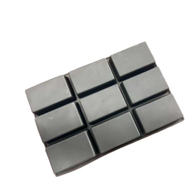 Rectangular 9-Piece Silicone Cake Mold Food Grade Baking Mold for Factory Wholesale
