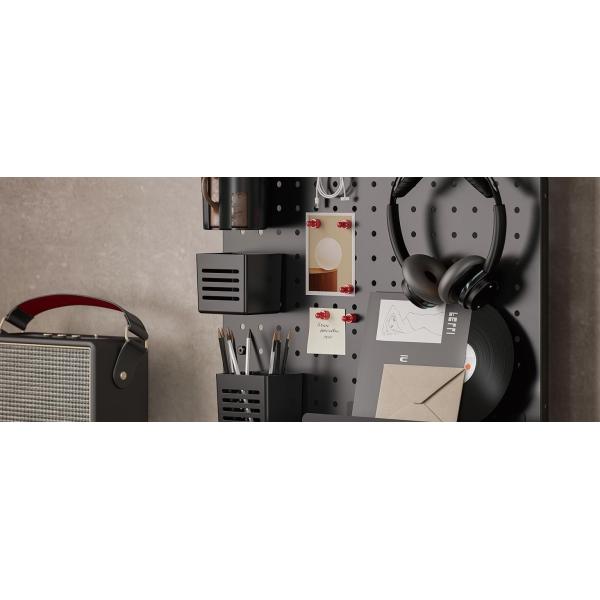 Офисный организатор Магнитная доска с подвеской Стальная крепкая доска с подвеской 24 x 20 дюймовая панель конфиденциальности