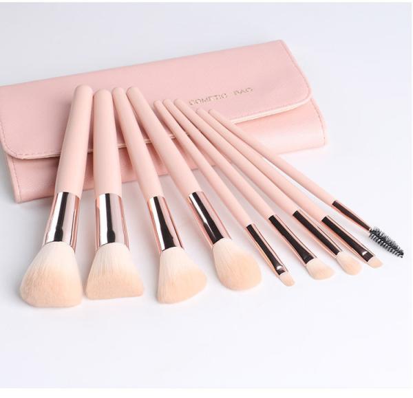 Premium 10 PCS Synthetic Eyeshadow Brush , Good Makeup Brushes Light Weight