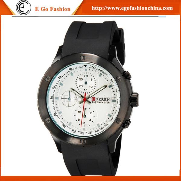 8165 Blue Sports Watch Wholesale Price Cheap Silicone Watch Hot Sale Hip Hop Quartz Watch