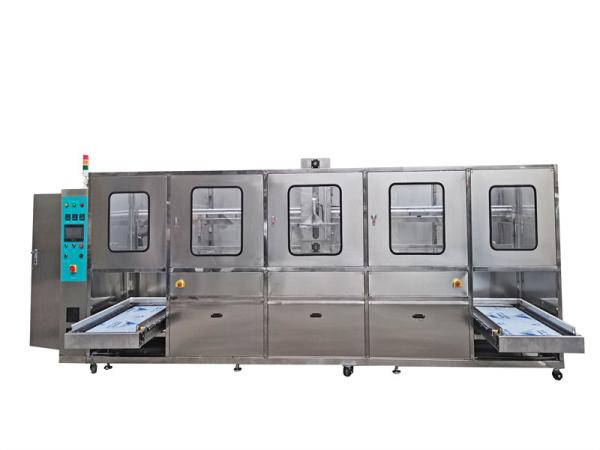 Full Automatic Ultrasonic Cleaning Machine SS304 Tank For Plastic Instruments