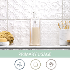 Shampoo Pump Bottle, Luxury Silver Cosmetic Packaging Face Cream Serum Essence Lotion Dispenser Pump Bottle