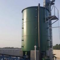 Digestor anaerobio inútil del biogás de la pequeña escala del tanque 800m3 del digestor de la granja