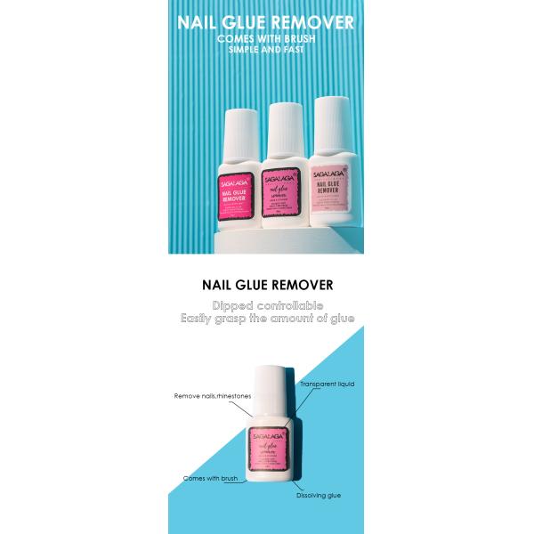 Super Quality Glue Remover Custom Nail Debonder for Press on Nail Glue Remover