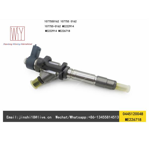 Bosch Genuine and New Fuel Injector 0445120048  0445 120 048 for Mitsubishi Fuso ME 222914 ME 226718 107755-0162