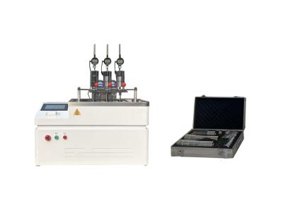 Appareil d'essai de point de ramollissement HDT VICAT ISO75-1 ISO306, quatre cadres, pour matériaux thermoplastiques