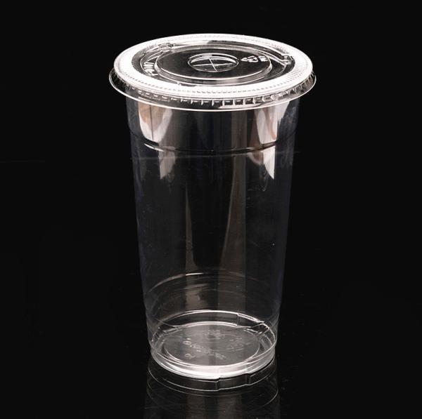 32oz Plastic Disposable Drinking Cup Food Grade Pet Takeaway Cold Drinking With Logo