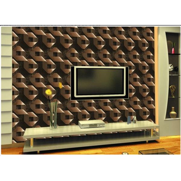 Mould - Proof Removable home decoration wallpaper With Geometric Pattern