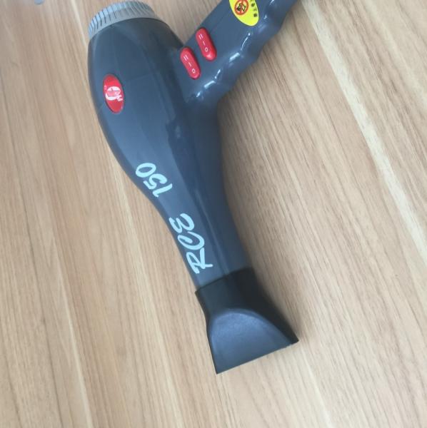 Little Noise Lightweight Blow Dryer Hair Dryer Soft Curves Red Color With Cool Shot Button