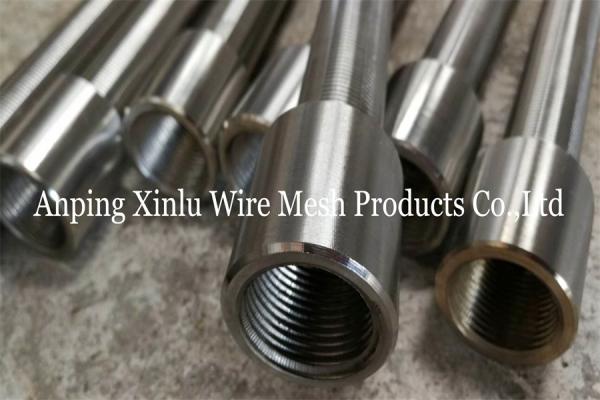 304 Stainless Steel Wedge Wire Sand Control Cylinder Screen Slot 40 60 80